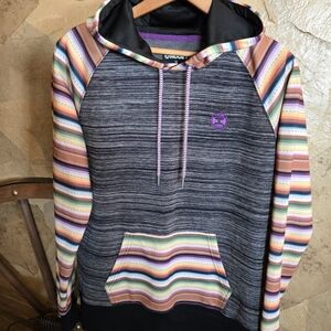 Striped Multicolor Hoodie Sweater